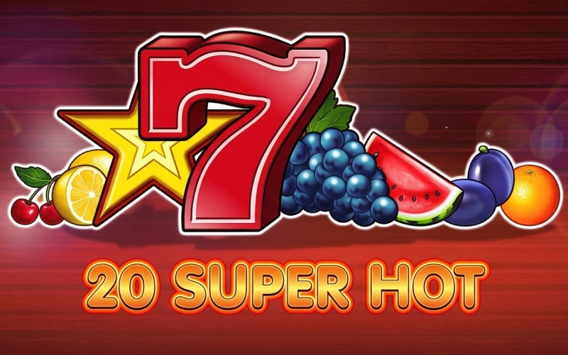 Alignez les symboles fruités sur 20 Super Hot Spinsy.