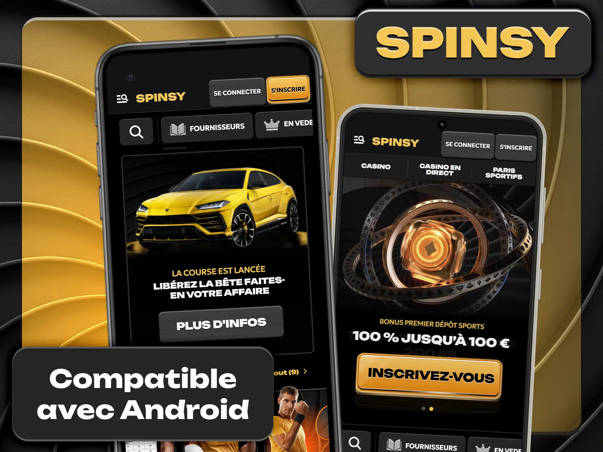 Consultez la liste des smartphones compatibles avec Spinsy officiel France.