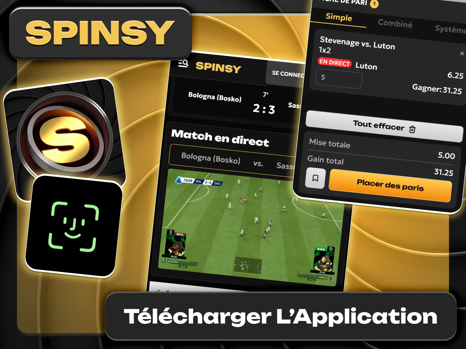 Découvrez les multiples avantages de l'application mobile Spinsy.