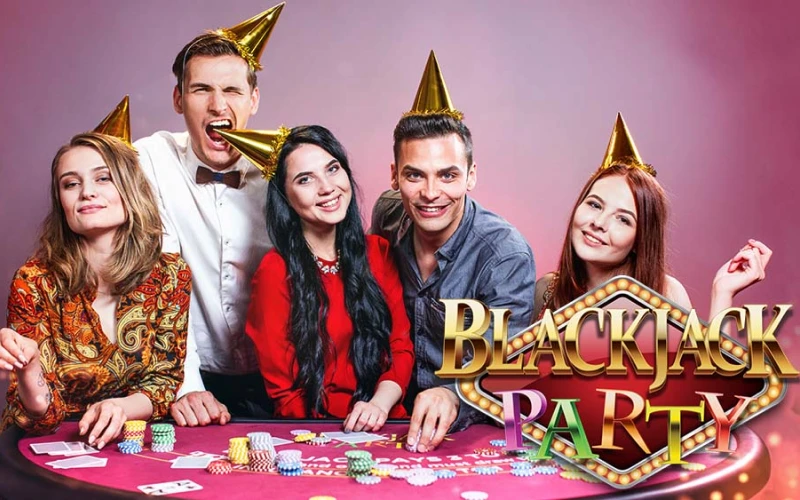 Rejoignez la table festive Blackjack Party sur le site Spinsy.
