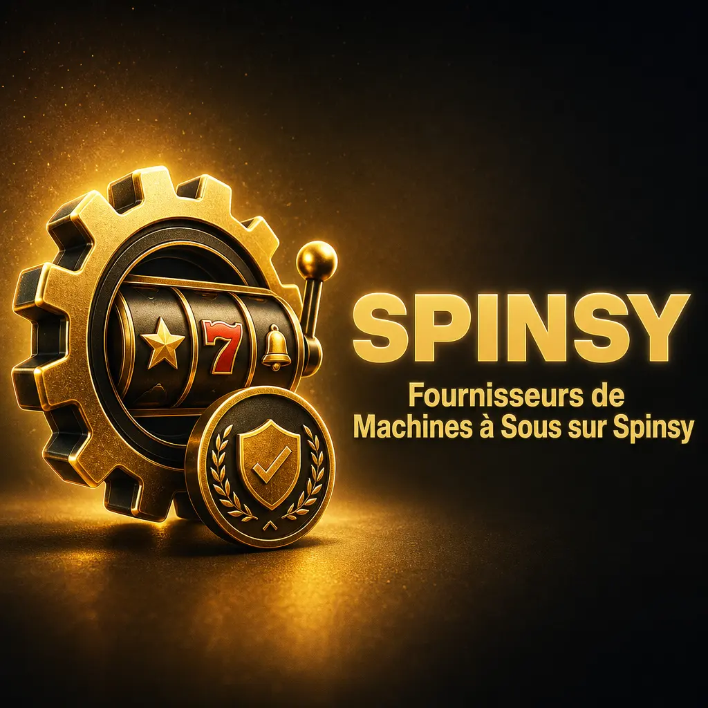 Fournisseurs de machines à sous sur Spinsy : Pragmatic Play, Play'n GO, NetEnt, Hacksaw Gaming et plus de 40 studios partenaires.