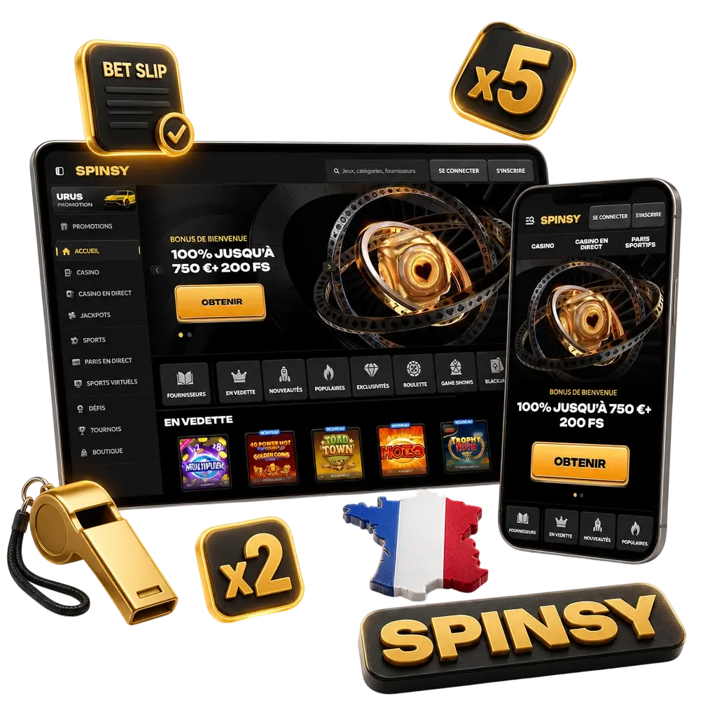 Types de paris football (simple, combiné, système) proposés sur le coupon de paris Spinsy en France.