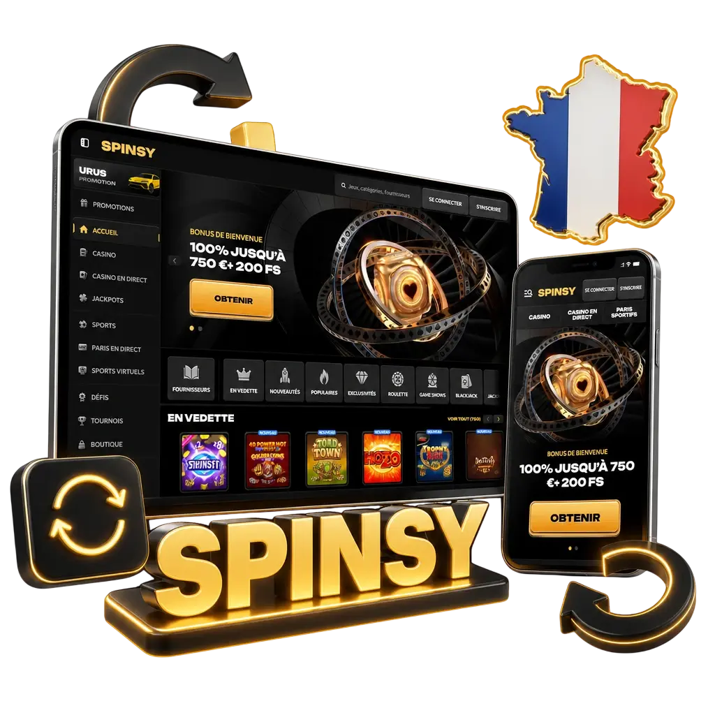 Mise à jour de l'application Spinsy sur iOS pour améliorer la sécurité et accéder aux nouvelles fonctionnalités de paris.