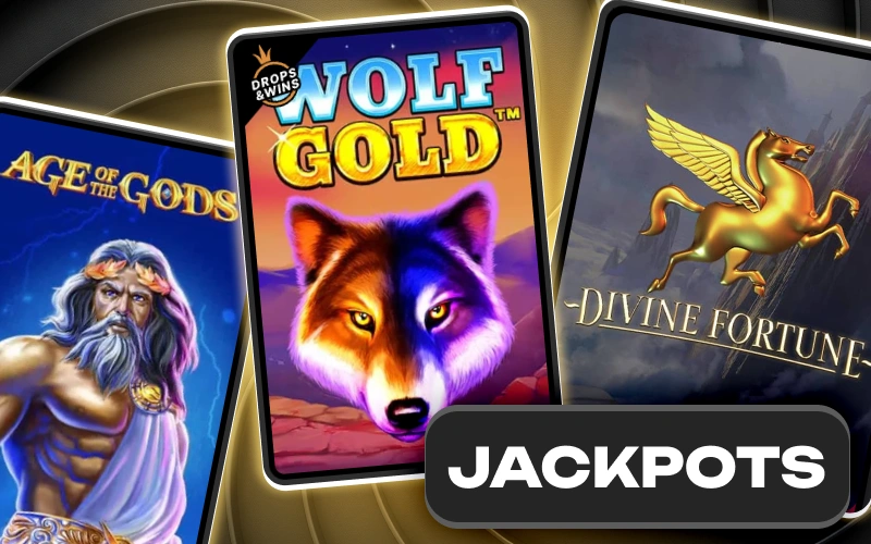 Visez les meilleures cagnottes jackpot directement sur Spinsy officiel.