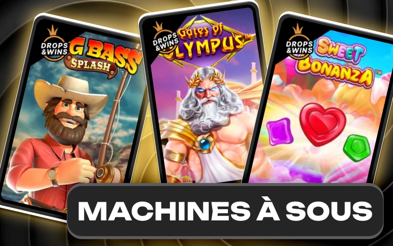 Découvrez le catalogue de machines à sous sur Spinsy officiel.