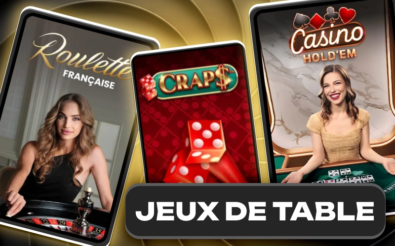 Testez les meilleurs jeux de table sur Spinsy officiel.